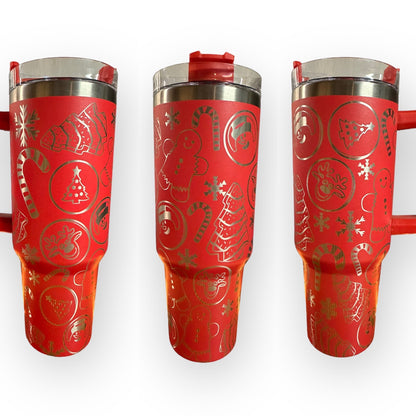 Holiday Sweets Custom Engraved Tumbler