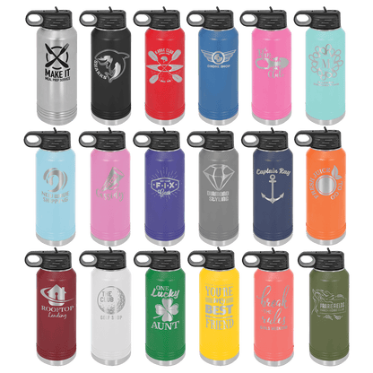 Customized Kids Engraved Water Bottles