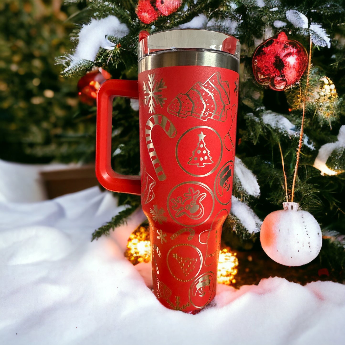 Holiday Sweets Custom Engraved Tumbler