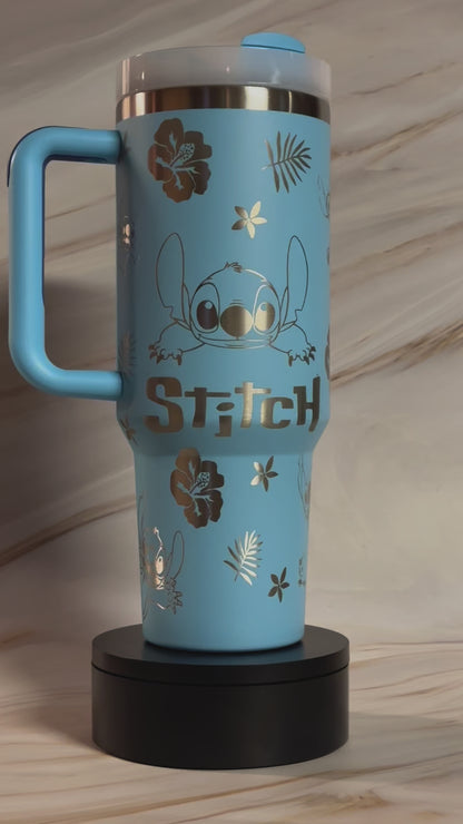 Stitch Custom Engraved Tumbler